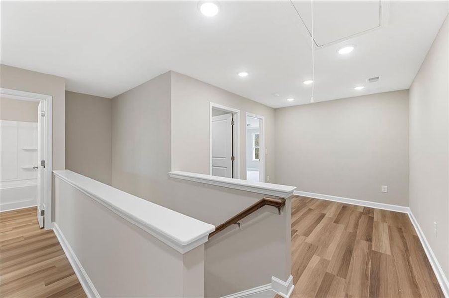 Spacious, unfurnished interior of a new home in River Walk Place, Lawrenceville (Image 21).