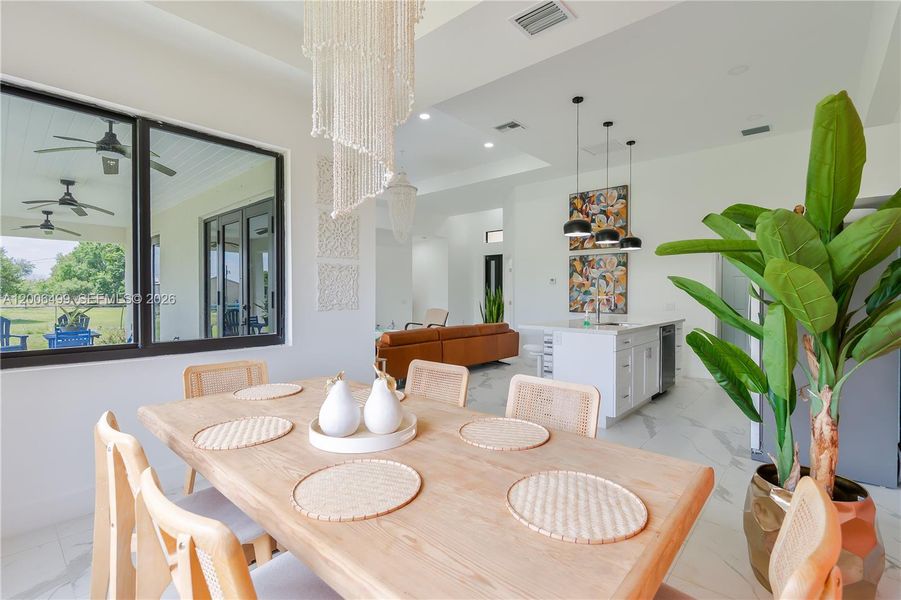 Furnished interior view inside a new home in , Clewiston (Image 6).