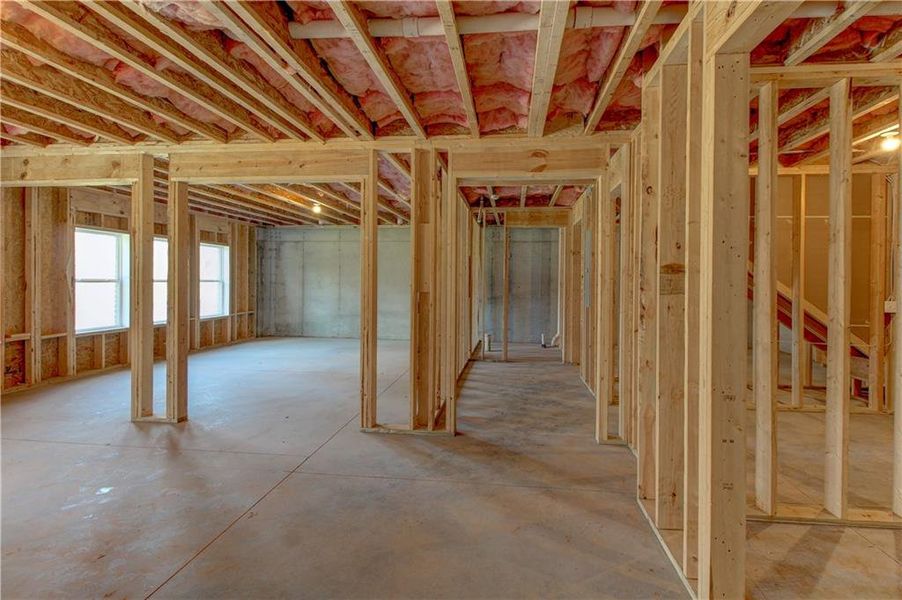 In-progress construction of a new home in , Conyers, GA (Image 44).