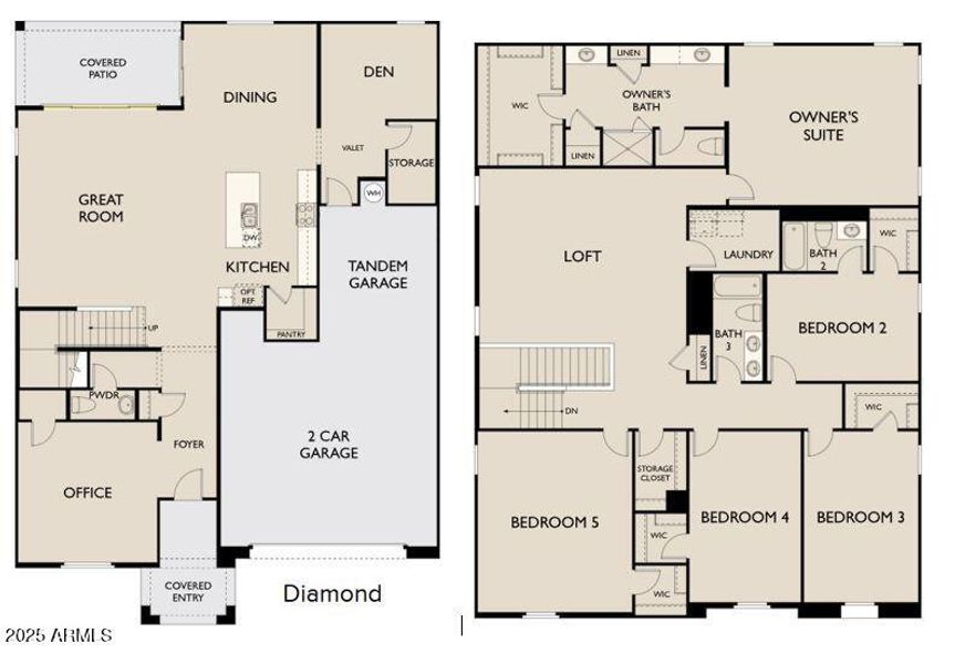 Diamond - Right Garage - Center Slider Diamond - Right Garage - Center Slider