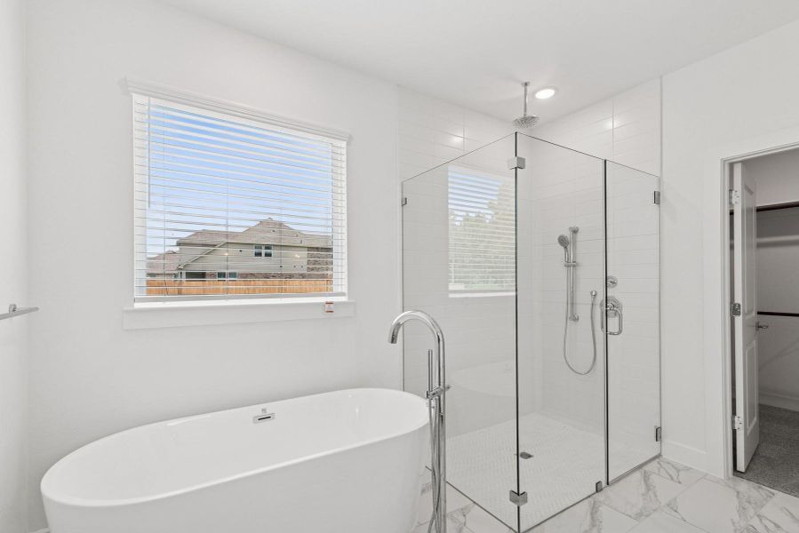 Furnished interior view inside a new home in Tarkington Timbers, Cleveland (Image 7). Furnished interior view inside a new home in Tarkington Timbers, Cleveland (Image 7).