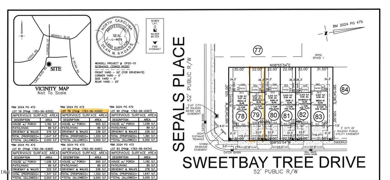 plot plan