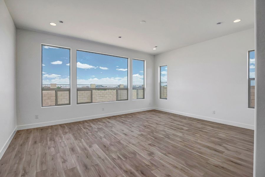Spacious, unfurnished interior of a new home in Summit at The Dells, Prescott (Image 14). Spacious, unfurnished interior of a new home in Summit at The Dells, Prescott (Image 14).