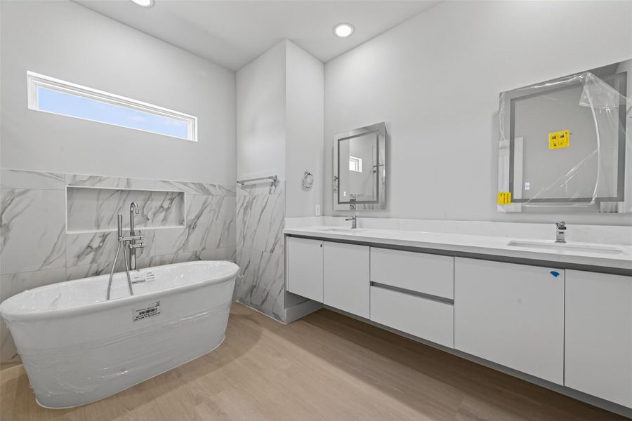 Furnished interior view inside a new home in Metro Village, Houston (Image 6). Furnished interior view inside a new home in Metro Village, Houston (Image 6).