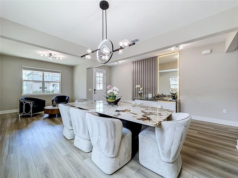Furnished interior view inside a new home in , Minneola (Image 16).