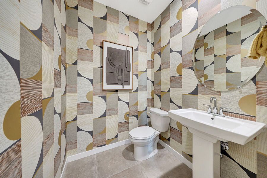 Representative furnished interior of a home built from the Lagoon by Mattamy Homes in Tierra Vistoso, Surprise (Image 34).