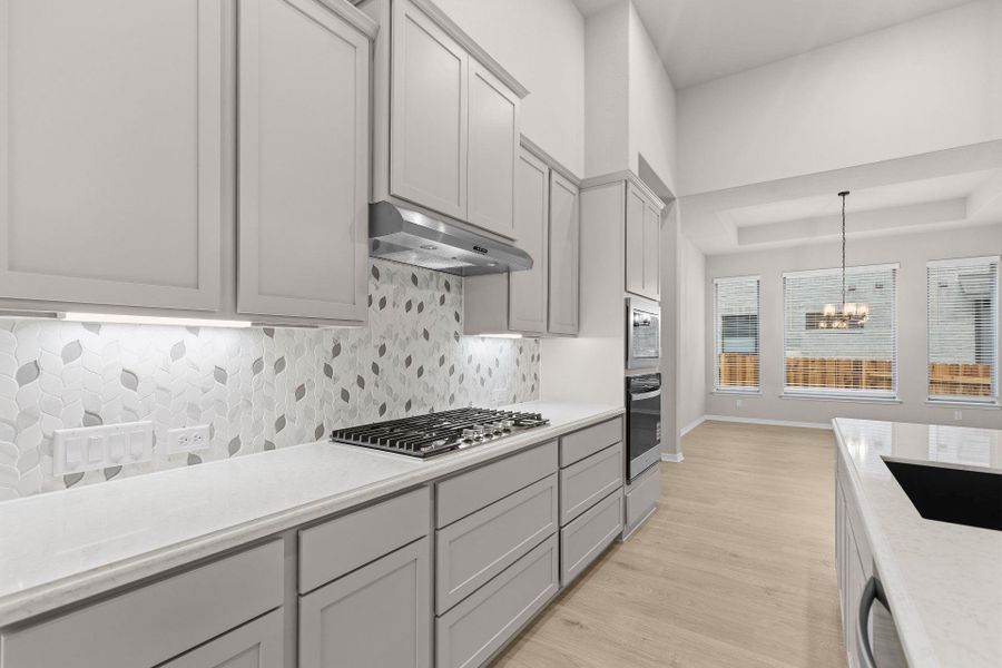 Stunning finishes in Light & Bright Kitchen