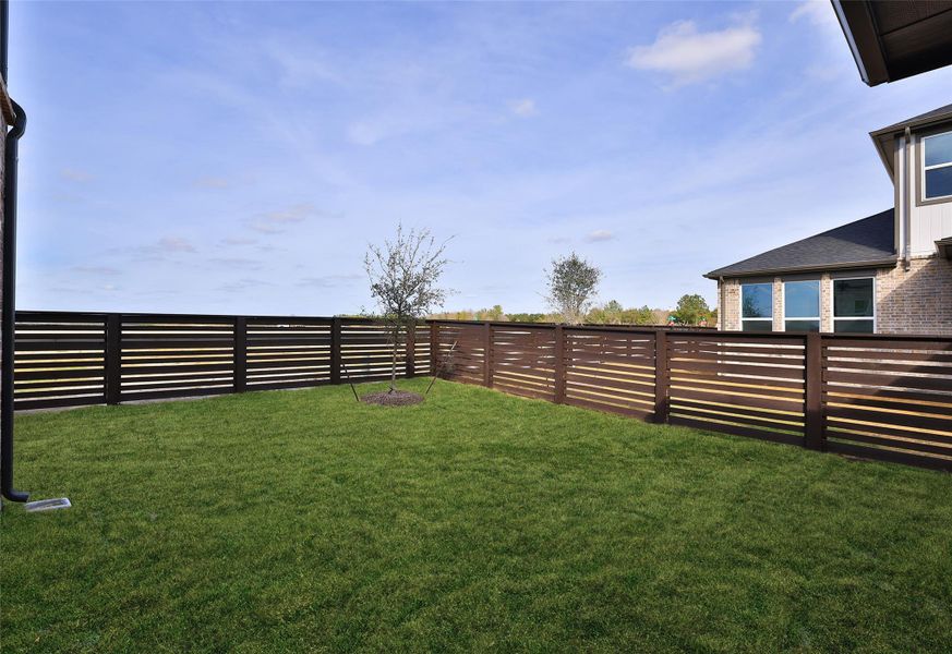 Exterior details and patio area of a home in Bridgeland Central, Cypress (Image 24). Exterior details and patio area of a home in Bridgeland Central, Cypress (Image 24).