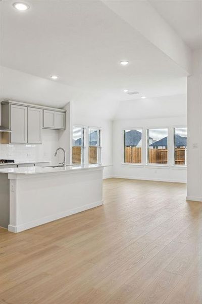 Open Floor Plan in the Gilmour II home plan by Trophy Signature Homes – REPRESENTATIVE PHOTO