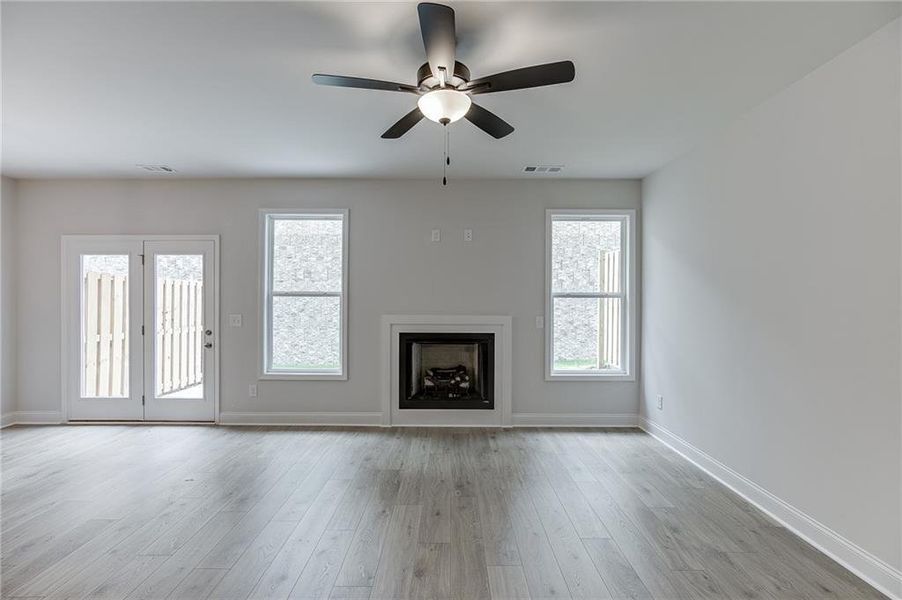 Spacious, unfurnished interior of a new home in , Sugar Hill (Image 32). Spacious, unfurnished interior of a new home in , Sugar Hill (Image 32).