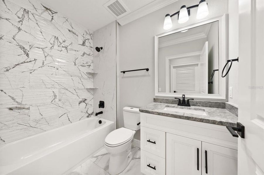 Furnished interior view inside a new home in , Clearwater (Image 11). Furnished interior view inside a new home in , Clearwater (Image 11).