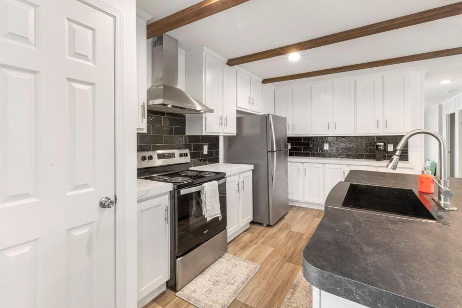 Furnished interior view inside a new home in , Somerville (Image 30).