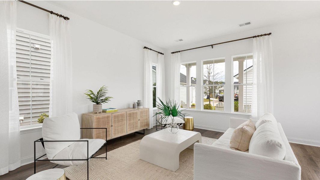 Furnished interior view inside a new home in Carnes Crossroads, Summerville (Image 7).