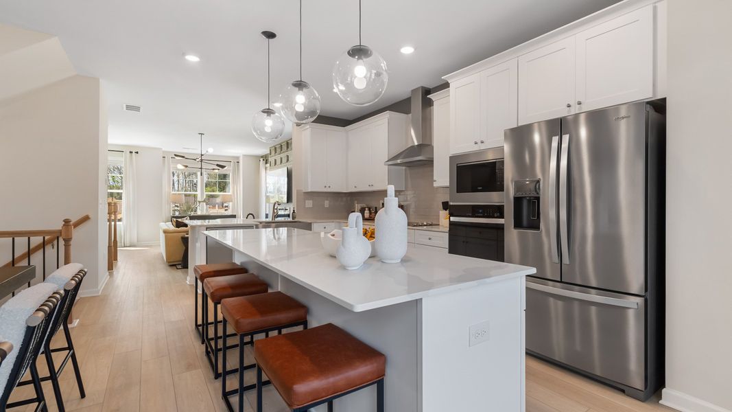 Furnished interior view inside a new home in Daybreak, Newnan (Image 12).
