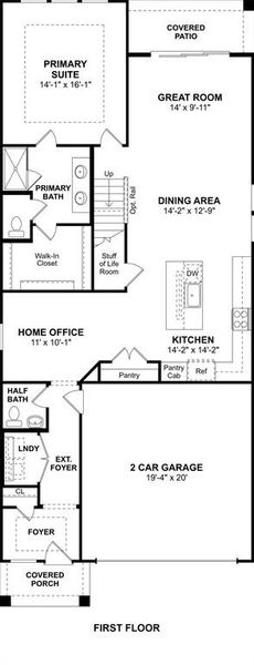 2D floor plan layout of this home in Heritage Ranch, Sherman, TX (Image 24). 2D floor plan layout of this home in Heritage Ranch, Sherman, TX (Image 24).
