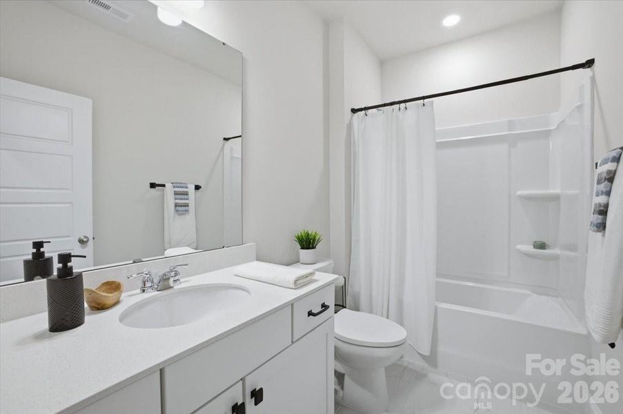 Furnished interior view inside a new home in The Terraces at Cramerton Mills, Cramerton (Image 27).