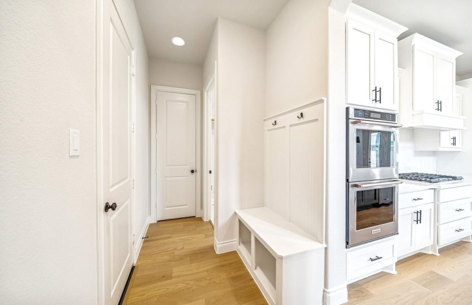 Furnished interior view inside a new home in Bridgeland 60′, Cypress (Image 15).