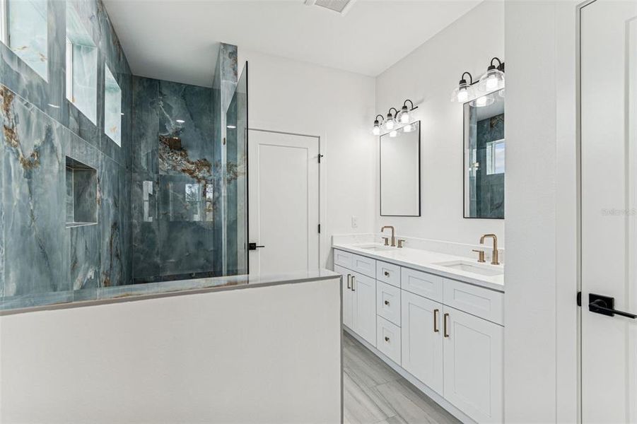 Furnished interior view inside a new home in , Tampa (Image 19).