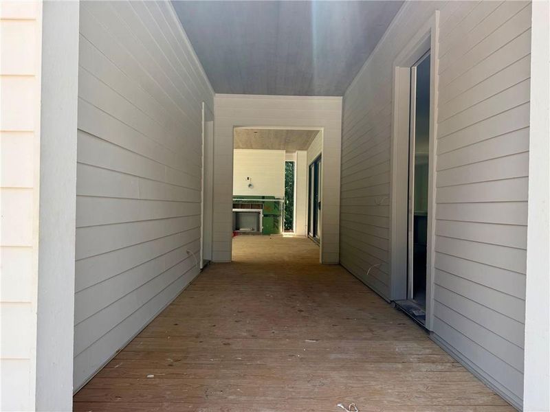 Exterior details and patio area of a home in Aster, Roswell (Image 13). Exterior details and patio area of a home in Aster, Roswell (Image 13).