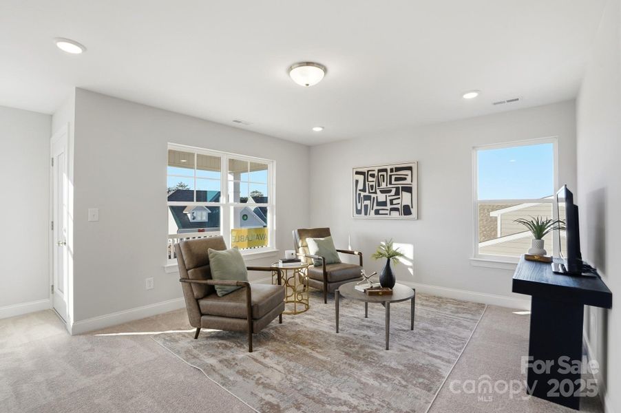 Furnished interior view inside a new home in The Meadows at Laurelbrook, Sherrills Ford (Image 34).