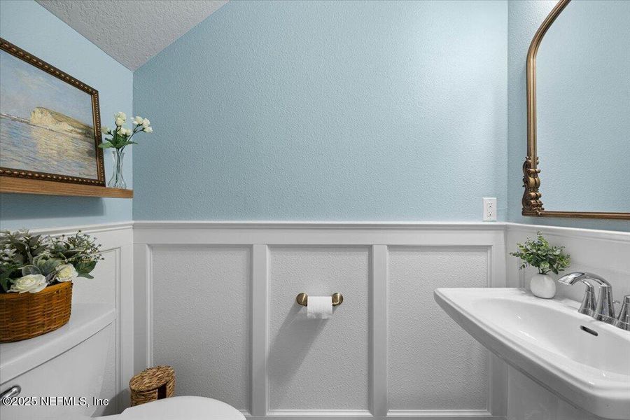 Furnished interior view inside a new home in Shearwater: Affordable Luxury Townhomes, St. Augustine (Image 30).