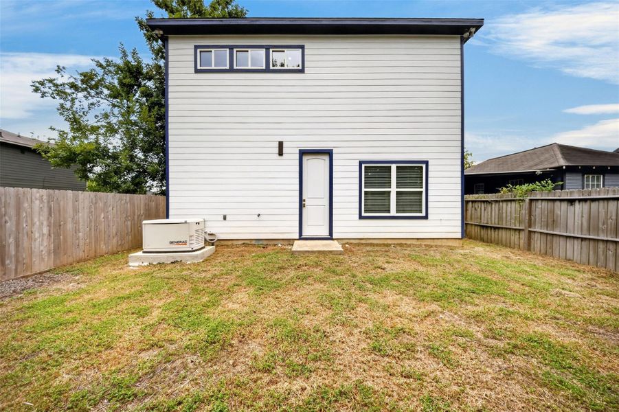 Exterior details and patio area of a home in , Houston (Image 4).