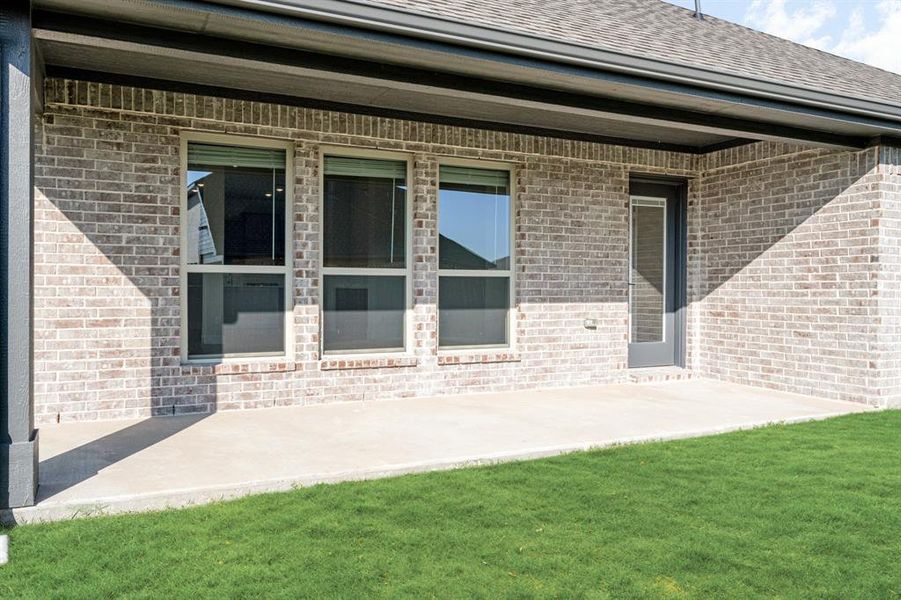 Exterior details and patio area of a home in Waverly Estates, Josephine (Image 4). Exterior details and patio area of a home in Waverly Estates, Josephine (Image 4).