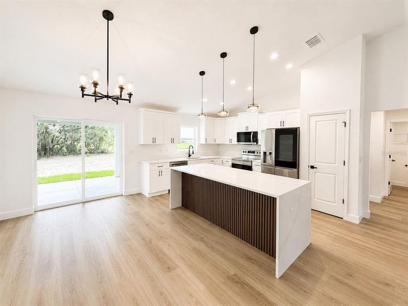 Furnished interior view inside a new home in , Ocala (Image 11).