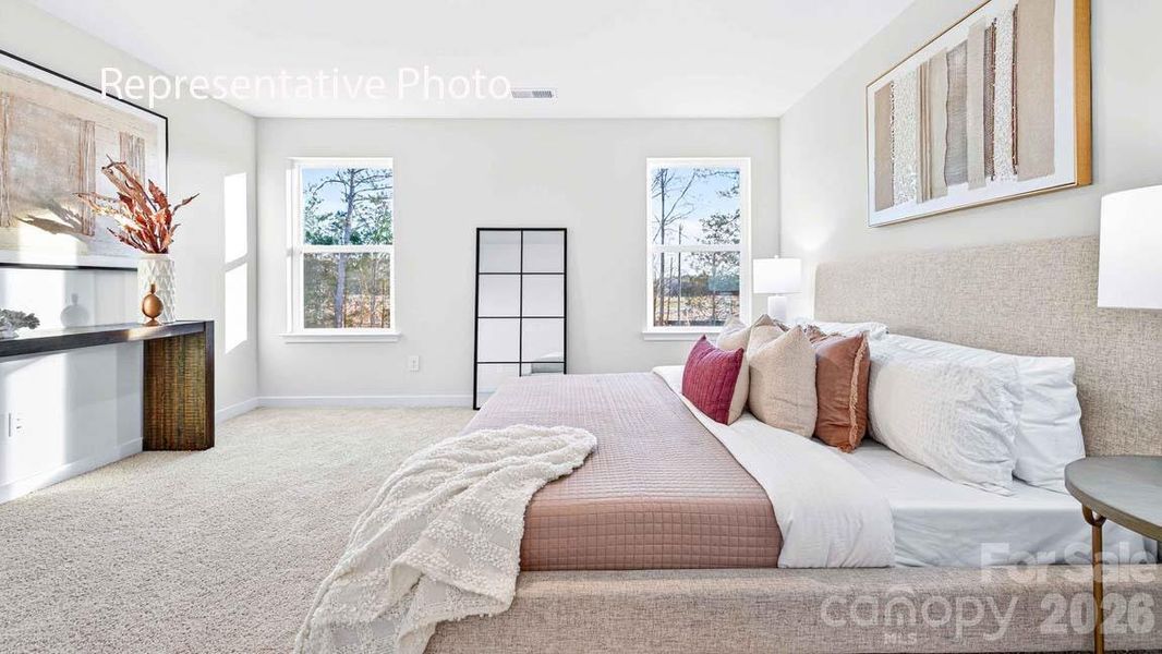 Furnished interior view inside a new home in Fergus Crossing, York (Image 7).