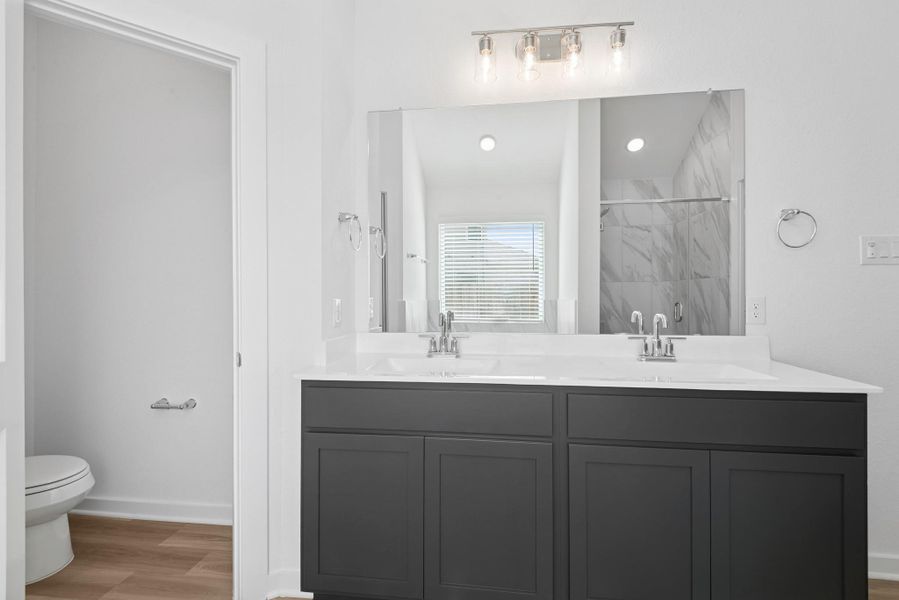 Furnished interior view inside a new home in Miller's Pond, Rosenberg (Image 3). Furnished interior view inside a new home in Miller's Pond, Rosenberg (Image 3).