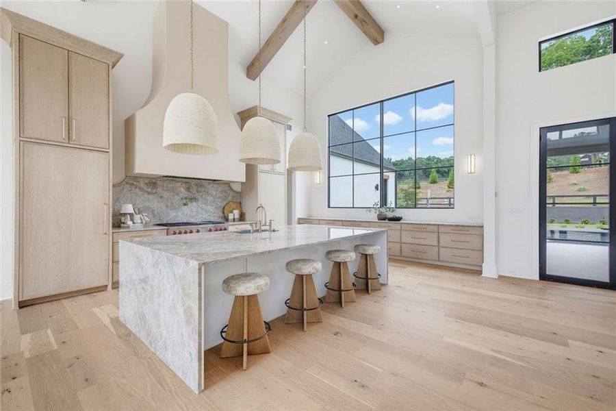 Furnished interior view inside a new home in , Canton (Image 36).