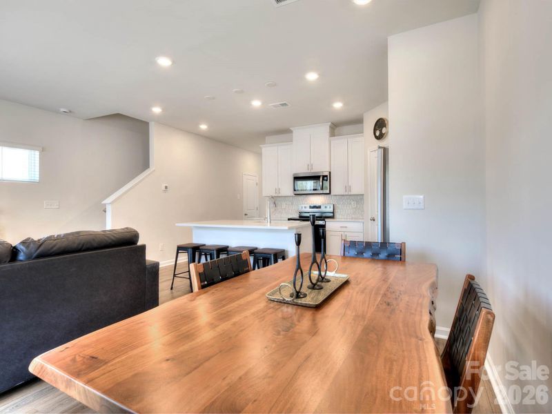 Furnished interior view inside a new home in , Fort Mill (Image 16). Furnished interior view inside a new home in , Fort Mill (Image 16).