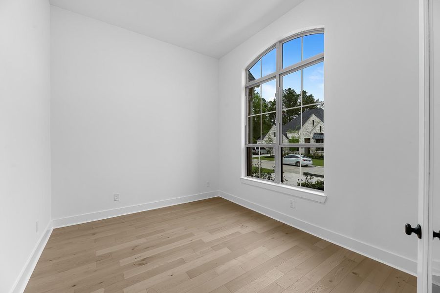 Additional view of the private home office. Additional view of the private home office.