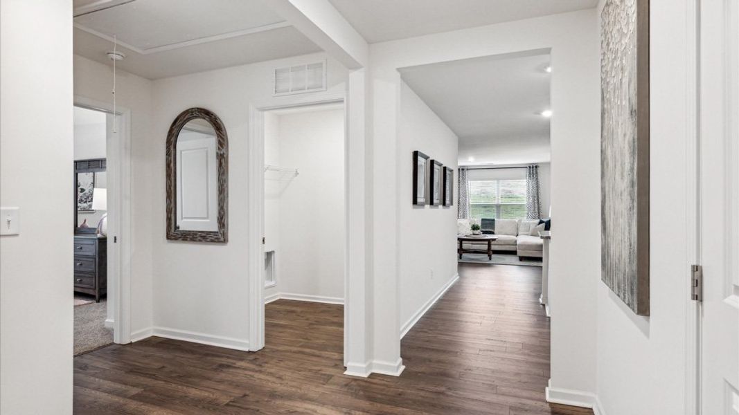 Spacious, unfurnished interior of a new home in Isabel Estates, Knoxville (Image 18). Spacious, unfurnished interior of a new home in Isabel Estates, Knoxville (Image 18).