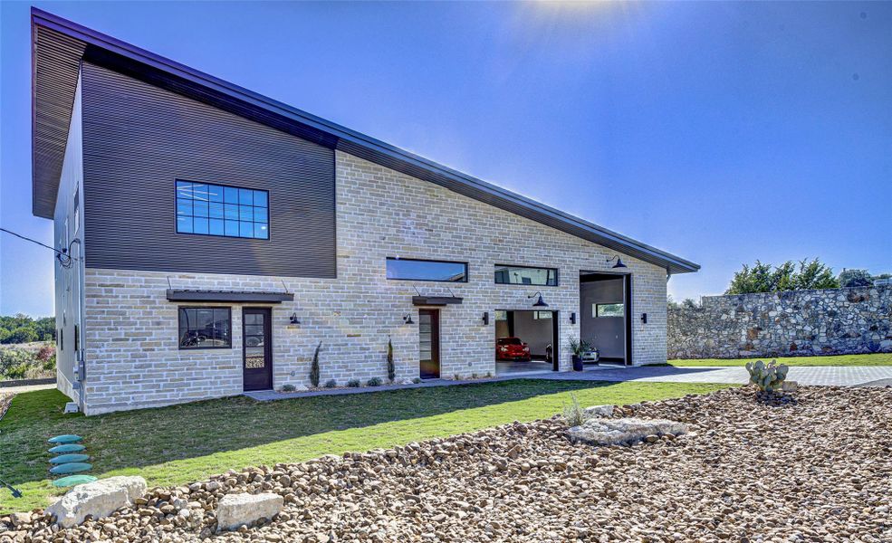 Exterior details and patio area of a home in , Austin (Image 15). Exterior details and patio area of a home in , Austin (Image 15).