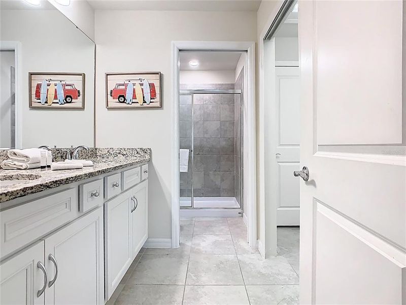 Furnished interior view inside a new home in , Davenport (Image 18).