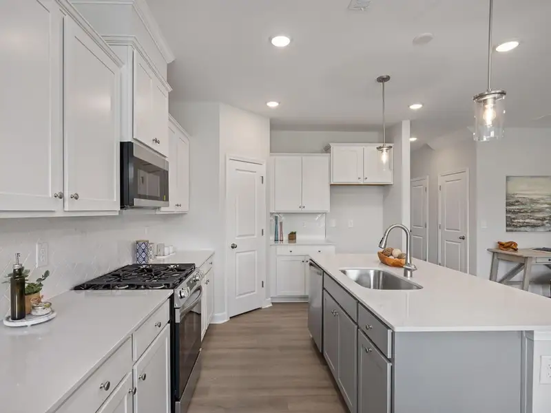 Furnished interior view inside a new home in Springvale, Fuquay Varina (Image 10).