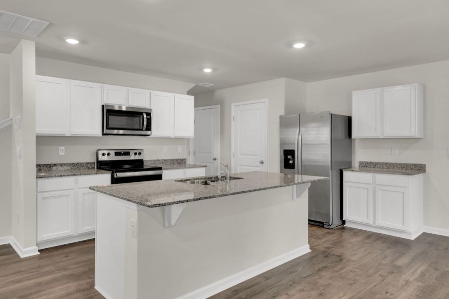 Representative furnished interior of a home built from the Aisle by D.R. Horton in Hawk's Ridge, Rossville (Image 3). Representative furnished interior of a home built from the Aisle by D.R. Horton in Hawk's Ridge, Rossville (Image 3).
