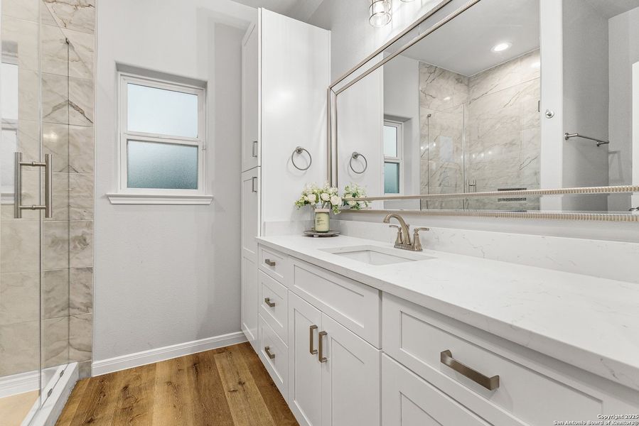 Furnished interior view inside a new home in , San Antonio (Image 30).