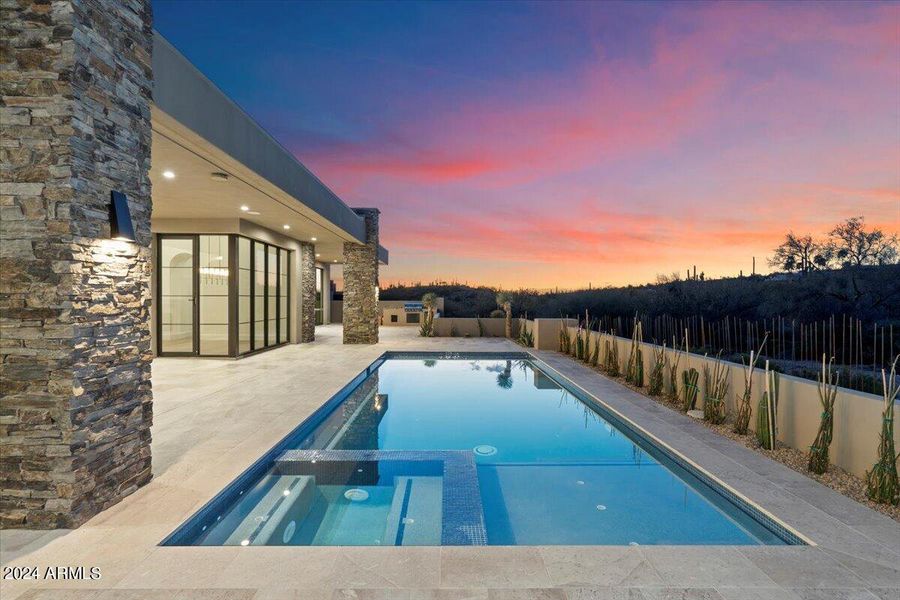 Pool + Hot Tub