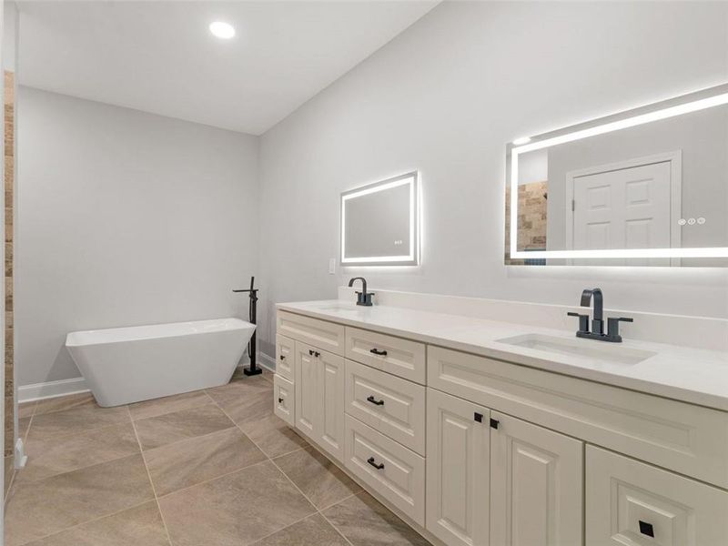 Furnished interior view inside a new home in , Griffin (Image 8).