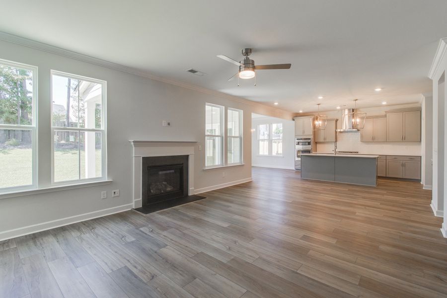 Spacious, unfurnished interior of a new home in Pebble Branch, Chapin (Image 19). Spacious, unfurnished interior of a new home in Pebble Branch, Chapin (Image 19).