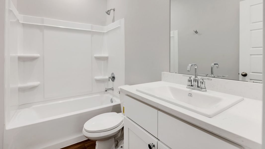 Furnished interior view inside a new home in Overlook West, Wolfforth (Image 4). Furnished interior view inside a new home in Overlook West, Wolfforth (Image 4).