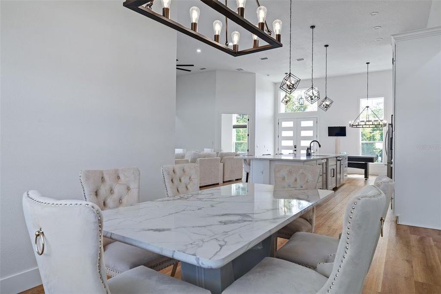 Furnished interior view inside a new home in , Palm Coast (Image 18).