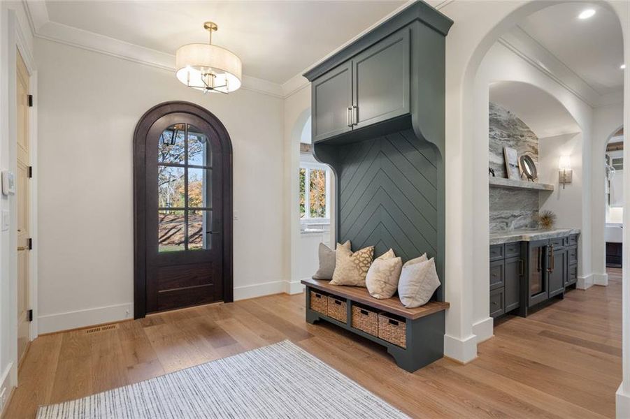 Furnished interior view inside a new home in , Canton (Image 20).