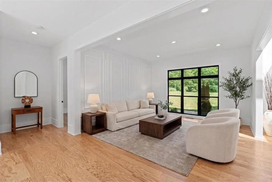 Furnished interior view inside a new home in , Acworth (Image 21). Furnished interior view inside a new home in , Acworth (Image 21).
