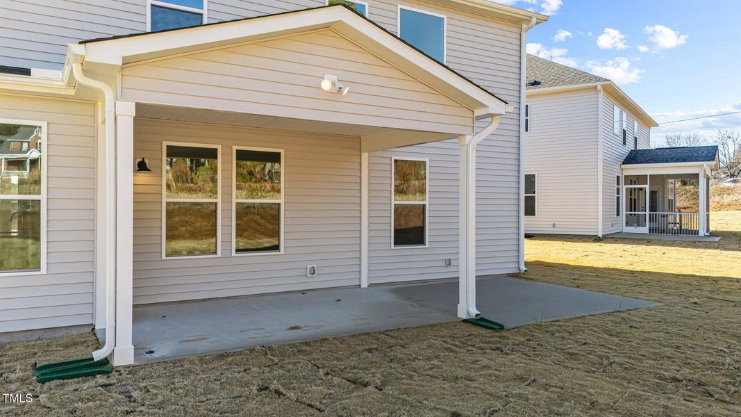 Rear Covered Porch