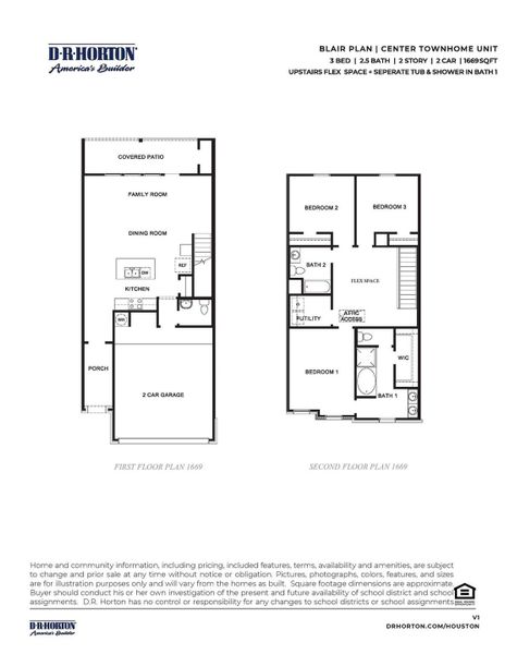 2D floor plan layout of this home in , Pearland, TX (Image 3).