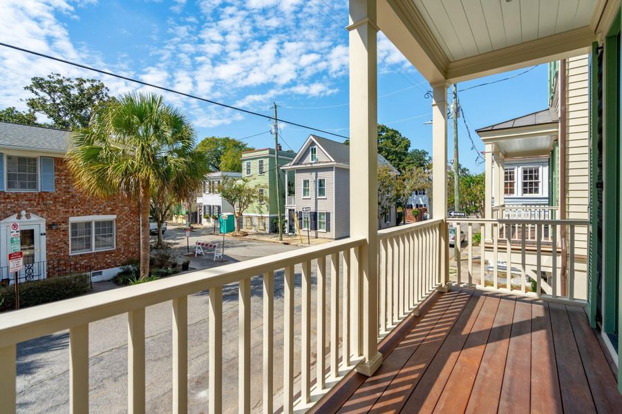 Exterior details and patio area of a home in , Charleston (Image 25).
