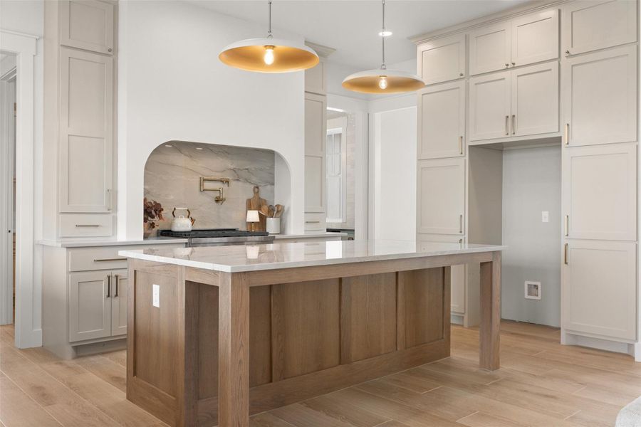 Furnished interior view inside a new home in , Snook (Image 5).